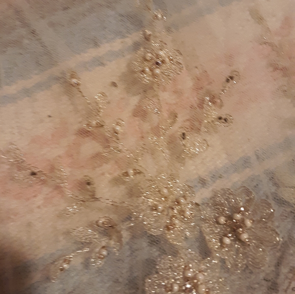 OLEG CASSINI COLLECTION WEDDING DRESS FROM DAVID'S - Picture 4 of 12